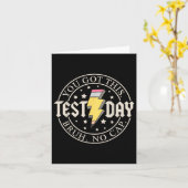 Carte Staar State Test Day Motivation Vous Avez Ce Br (Fleur jaune)