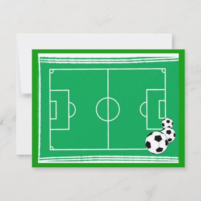 Carte stade de football (Devant)