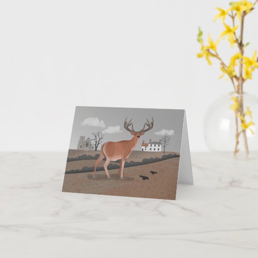 Carte Stag (Fleur jaune)