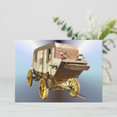 Carte Stagecoach 1860 - Denver Gold Rush (Debout devant)