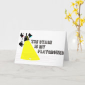 Carte StageIsMyPlayground (Fleur jaune)