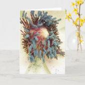 Carte Stamens de pavot (Fleur jaune)