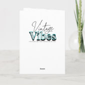 Carte Stand à la citronnelle à l'ancienne pour passer un (Dos)