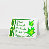 Carte STAND, collection (Devant)