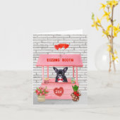 Carte Stand de baisers pour la Saint-Valentin de Bouledo (Fleur jaune)