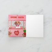 Carte Stand de baisers pour la Saint-Valentin pour chien (Intérieur)