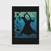 Carte Standard Dance Dancing Couple Quickstep (Devant)