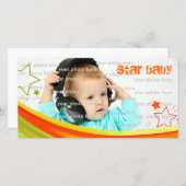 Carte Star Baby (Devant / Derrière)
