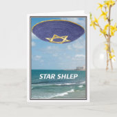 Carte Star Shlep Jewish Birthday Card (Fleur jaune)