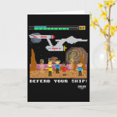Carte Star Trek Original Series Pixel Video Game  (Fleur jaune)
