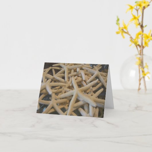 Carte "Starfish" (Fleur jaune)