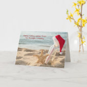 Carte Starfish et message en bouteille de l'entreprise (Fleur jaune)