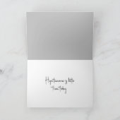 Carte Starfish Humour pour la pensée de vous (Intérieur)