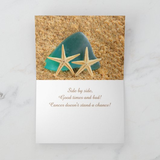 Carte Starfish Nature Cancer Support (Intérieur)