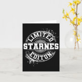 Carte Starnes Funny Surname Family Tree Birthday Gift  (Fleur jaune)