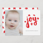 Carte Starry Joy (Devant / Derrière)