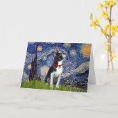 Carte Starry Night - Boston T (2rc) (Fleur jaune)