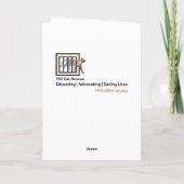 Carte Starry Night Cat Anniversary (Dos)