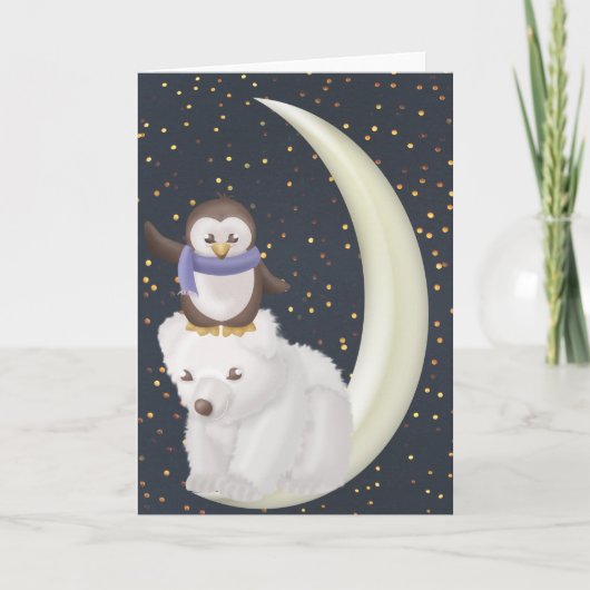 Carte Starry Night Friends (Devant)