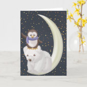 Carte Starry Night Friends (Fleur jaune)
