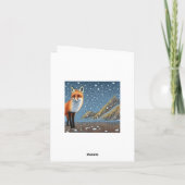 Carte Starry Starry Night Storybook Fox (Dos)