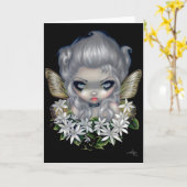 Carte "Starry Wild Jasmine Fairy" Greeting Card (Fleur jaune)