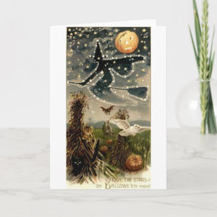 Carte Starry Witch sur Broomstick