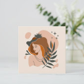 Carte Stars Boho Woman (Debout devant)