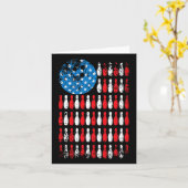 Carte Stars Funny Bowling Team Bowler (Fleur jaune)