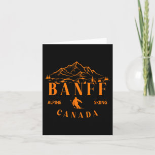 Carte Station de ski alpin de Nff Canada Mountain Souve