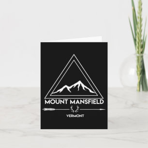 Carte Station de ski du Mont Mansfield Vermont Snowboard