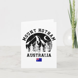 Carte Station de ski Mont Hotham Victorian Alps Australi