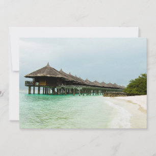 Carte Station maldivienne