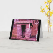 Carte Station service de montagnard (Fleur jaune)