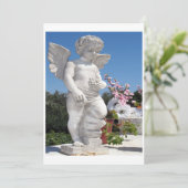 Carte Statue Angel En Blanc (Debout devant)
