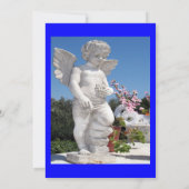 Carte Statue Angel En Bleu (Dos)