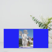 Carte Statue Angel En Bleu V (Debout devant)