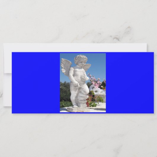 Carte Statue Angel En Bleu V (Devant)