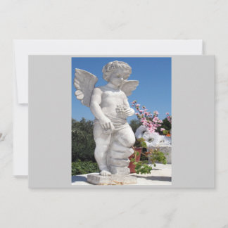 Carte Statue Angel En Gris I
