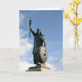 Carte Statue d'Alfred le grand (Fleur jaune)