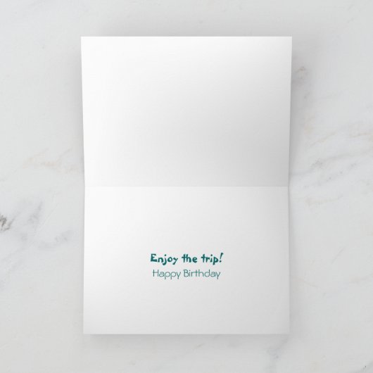 Carte Statue d'anniversaire (Intérieur)