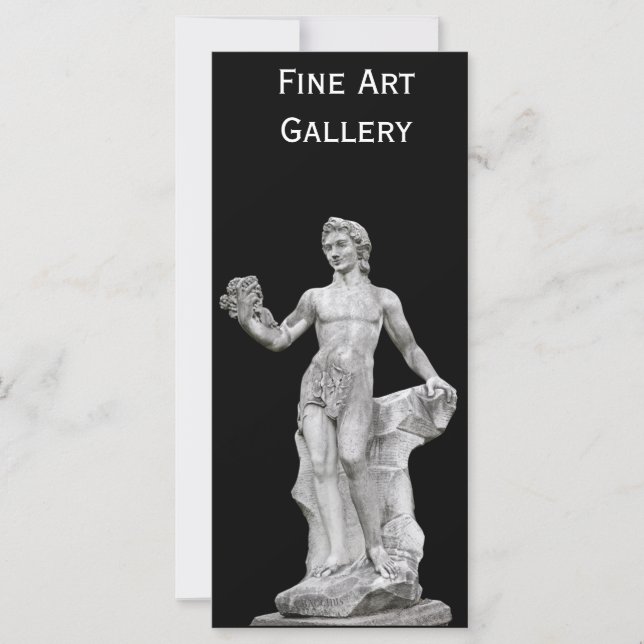 Carte Statue de Dieu Bacchus (Devant)