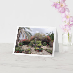 Carte Statue De François D'Assise À Capernaum