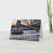 Carte Statue de Gavel - Excellence (Devant)