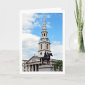 Carte Statue de George IV à Trafalgar Square, Londres (Devant)