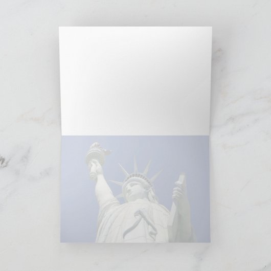 Carte Statue de la Liberté (Intérieur)