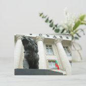 Carte Statue de lion, Sofia, Bulgarie (Debout devant)