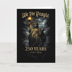 Carte Statue de We The People pour le 250e anniversaire