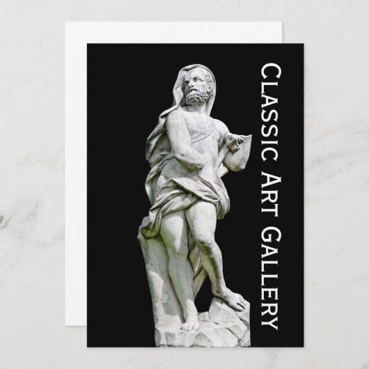 Carte Statue d'Hercules (Devant / Derrière)