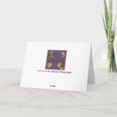 Carte Statue d'or de la Liberté pour le 4 juillet (Dos)